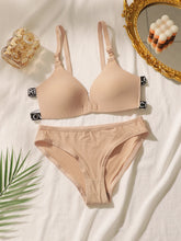 Women's front buckle letter belt Underwear