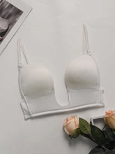 Women's sexy deep U-shaped Bra