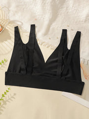 Women's sexy ice silk plus size Bra