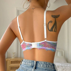 Womens Lace Push Up Underwire Bra