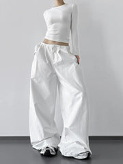 High Waist Wide Leg Pants