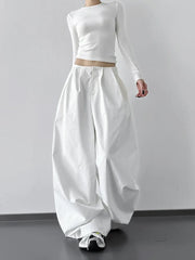 High Waist Wide Leg Pants