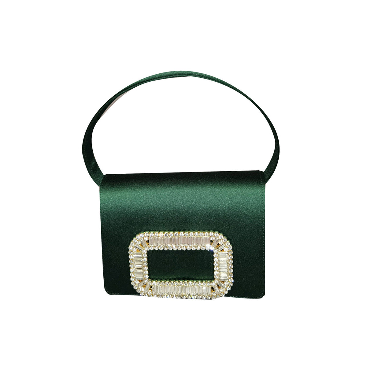 Diamante Buckled Tote Bag - Small