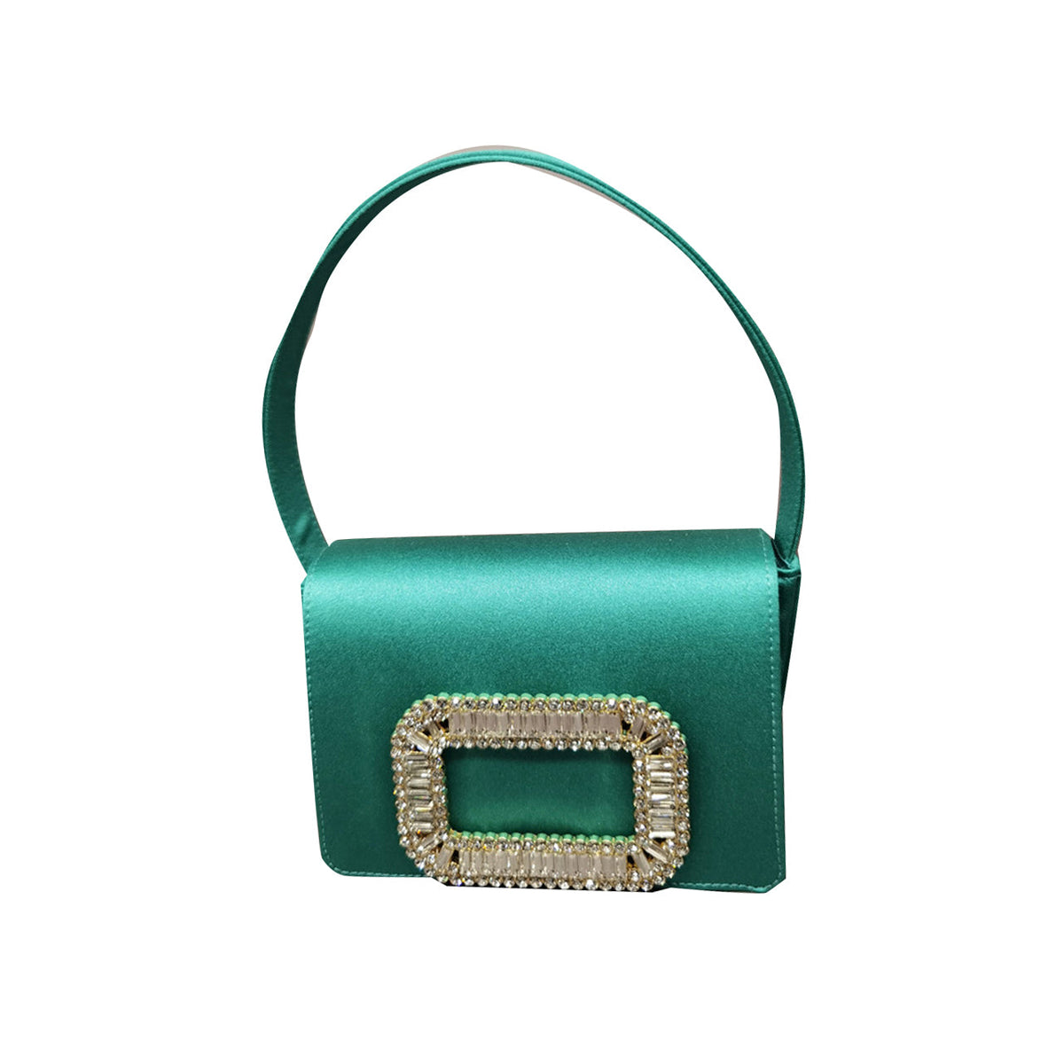 Diamante Buckled Tote Bag - Small