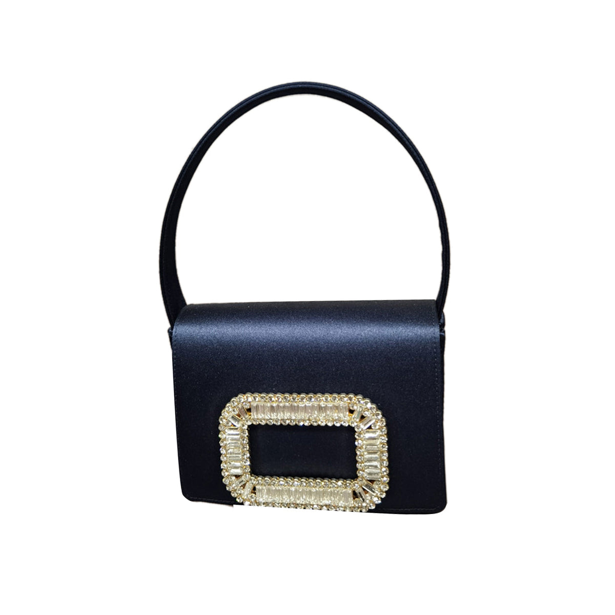 Diamante Buckled Tote Bag - Small