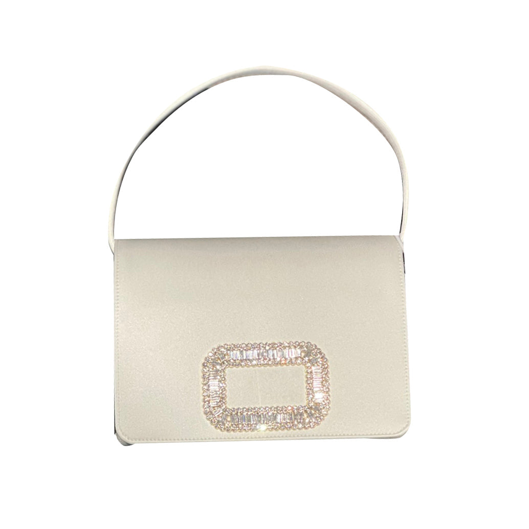 Diamante Buckled Tote Bag - Medium