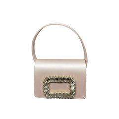 Diamante Buckled Tote Bag - Small