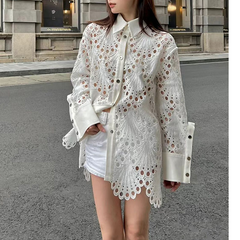 Cut Out Long Shirt