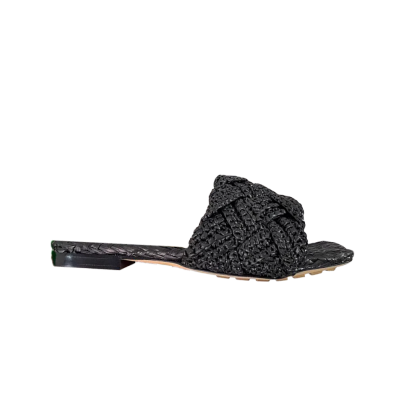 Braided Slippers Slides