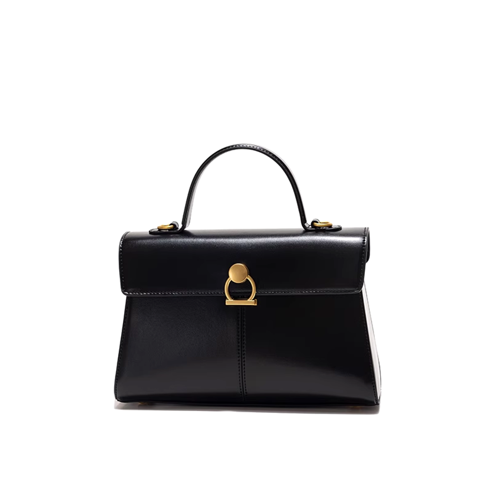Metal Lock Tote Bag