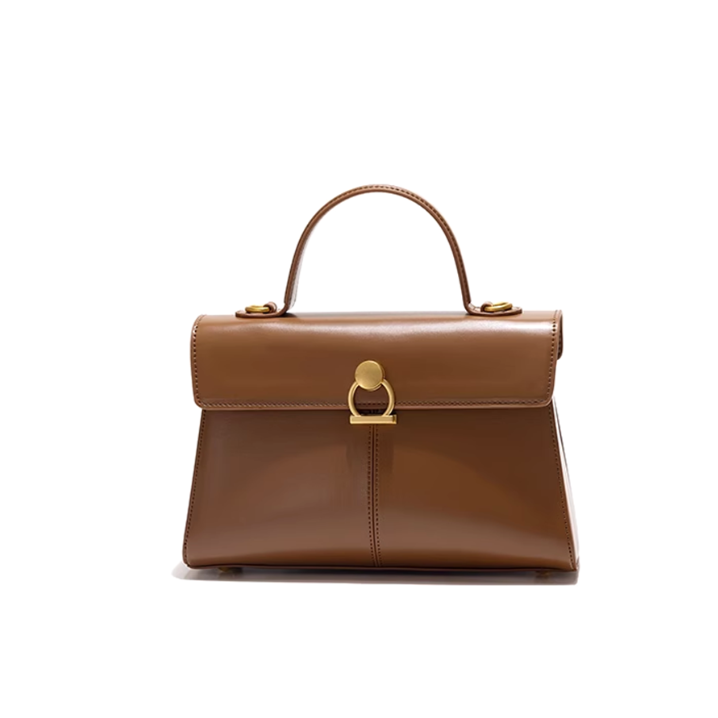 Metal Lock Tote Bag
