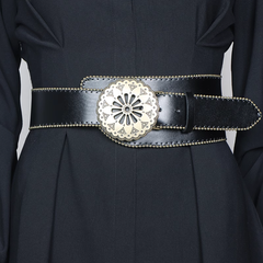 Metal Embellished Girdle Belt