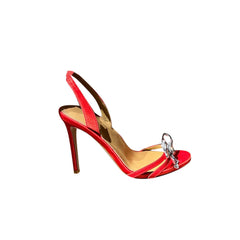 Diamante Bow High Heel Sandals