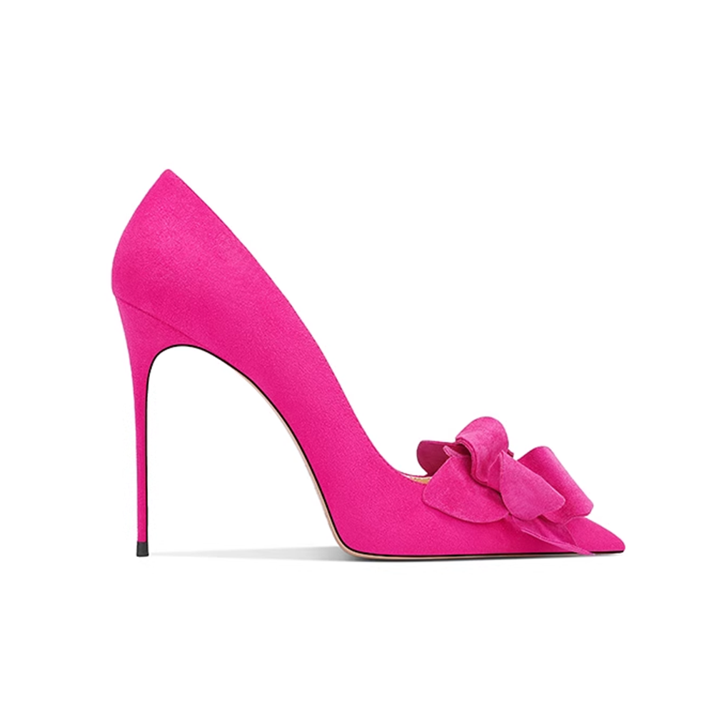 Flower Embellished High Heel Pumps - 10cm