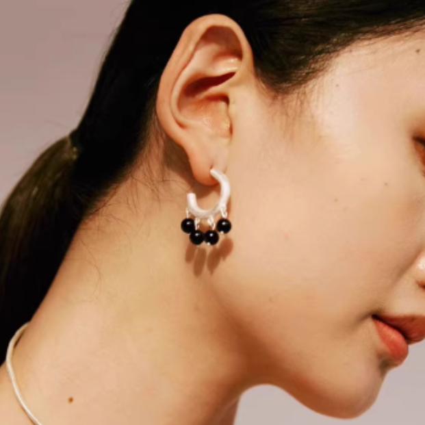 Bead Earrings - Pair