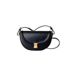 Metal Lock Cross Body Bag