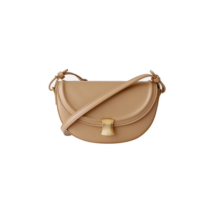 Metal Lock Cross Body Bag