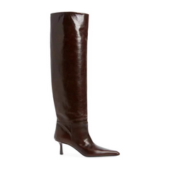 Kitten Heel Knee High Boots