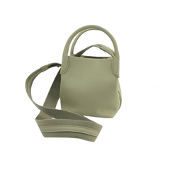 Leather Bucket Bag