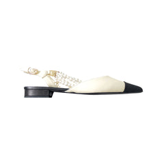 Ankle Pearl Flat Sandals
