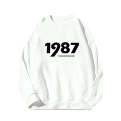 Printed Oversized Sweatshirt