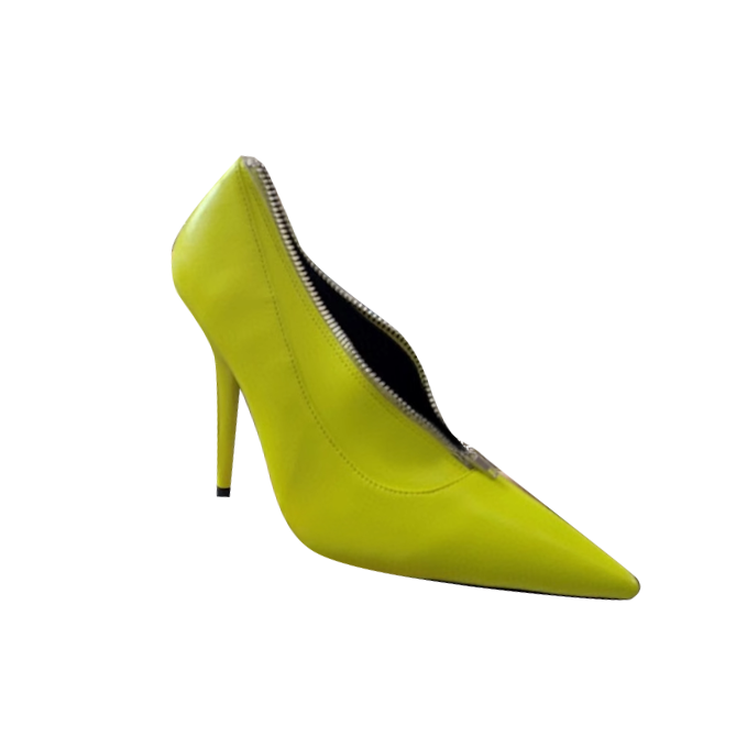 Zip Stiletto High Heel Pumps