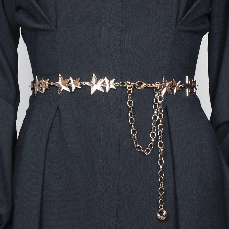 Star Detailed Girdle Belt