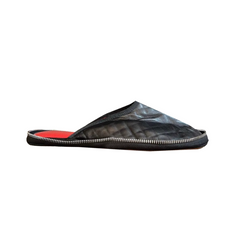Zip Embellished Slippers Slides