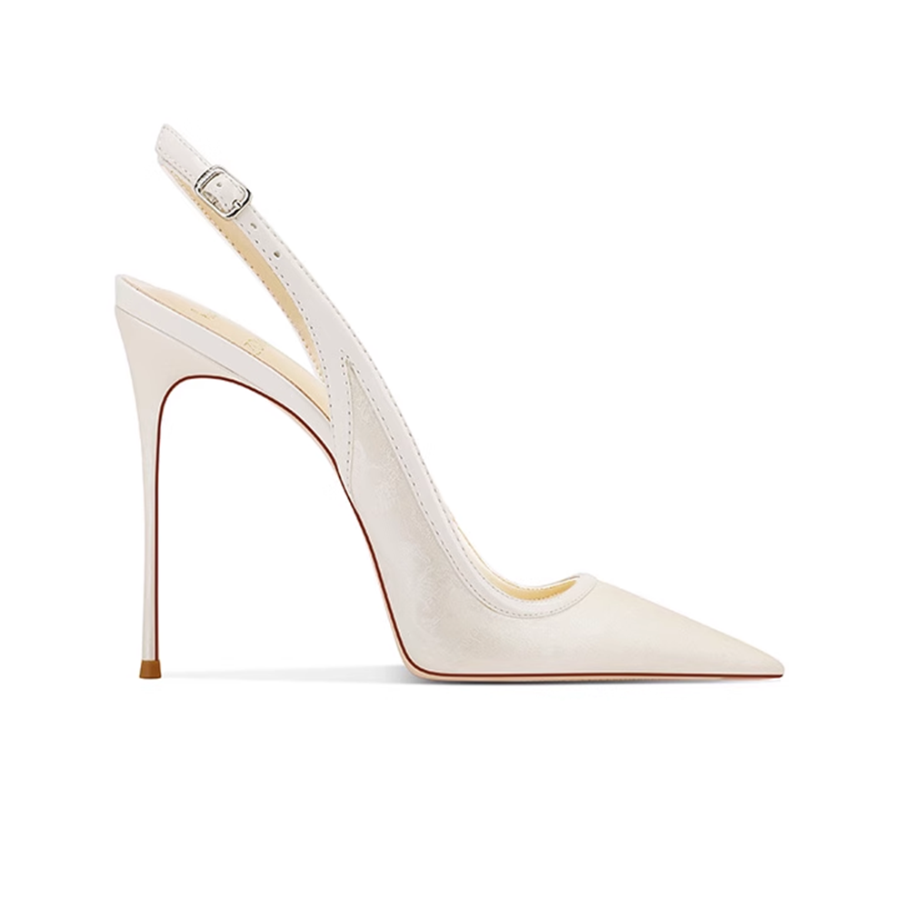 Slingback High Heel Sandals - 10cm