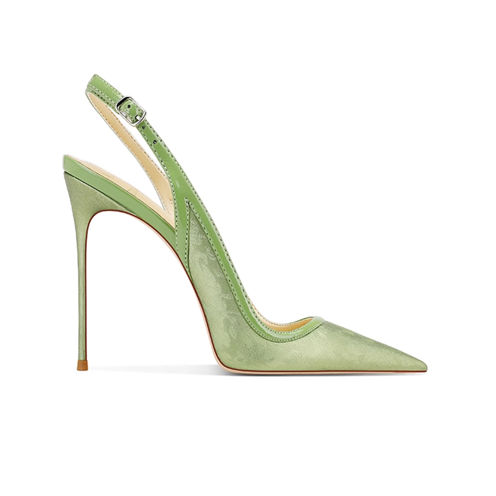 Slingback High Heel Sandals - 10cm