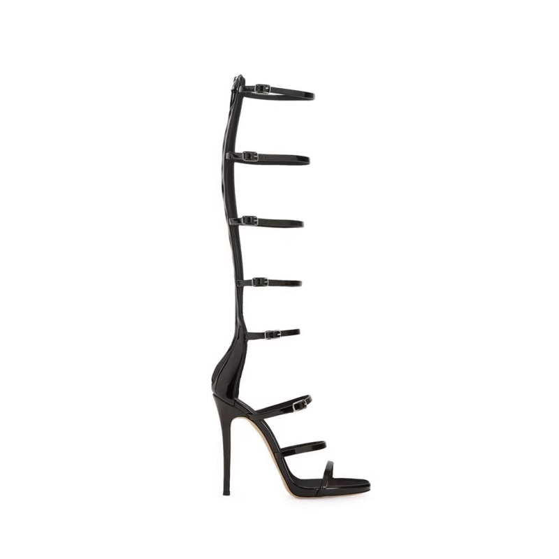 Buckled High Heel Sandals
