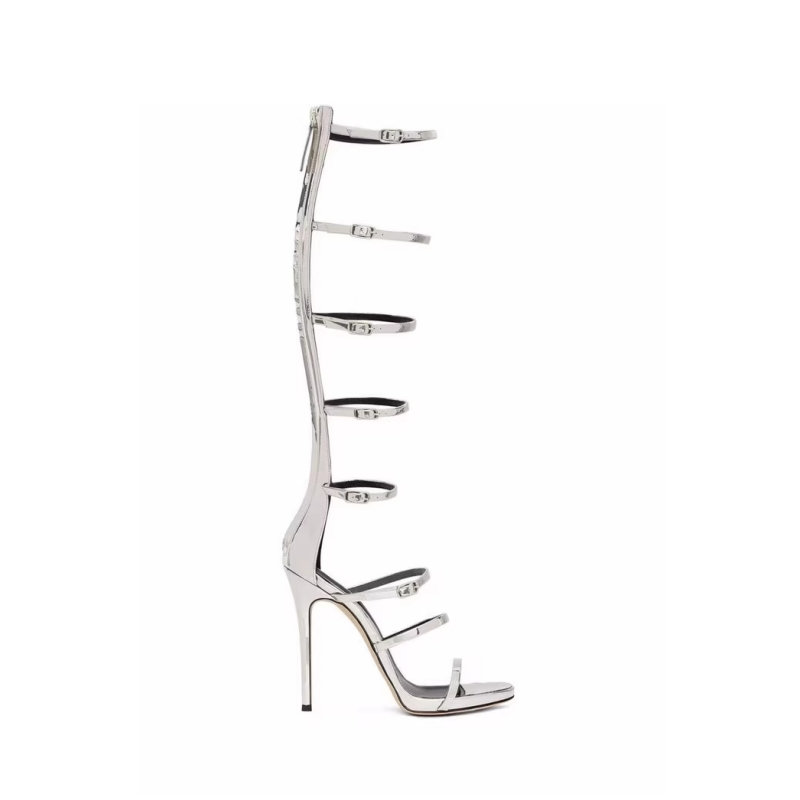Buckled High Heel Sandals