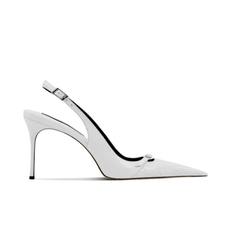 Buckled Mid Heel Sandals - 6cm