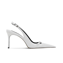 Buckled Mid Heel Sandals - 6cm