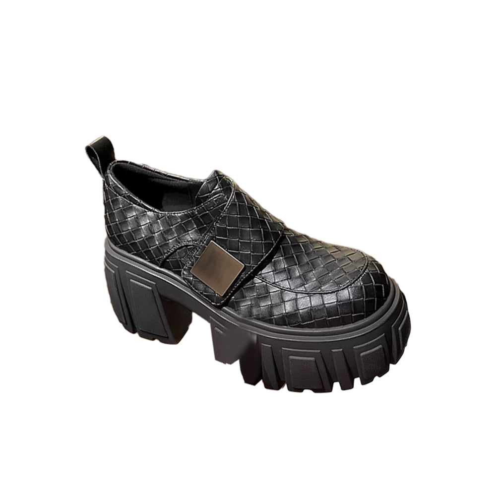 Braided Platform Oxfords