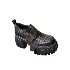 Braided Platform Oxfords