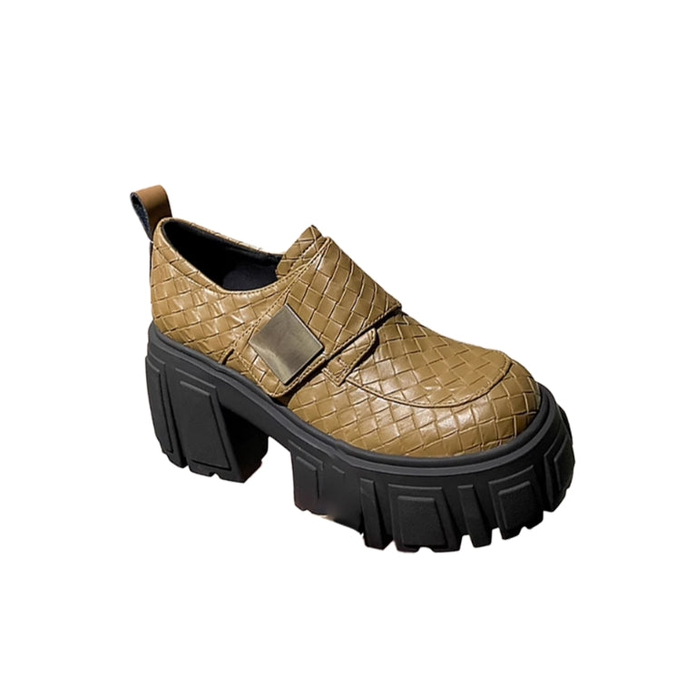 Braided Platform Oxfords