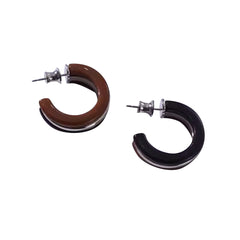 Tri-Color Earrings - Pair