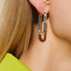 Basic Metal Earrings - Pair