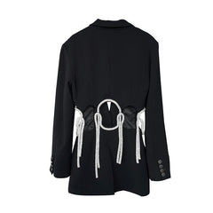 Diamante Long Sleeves Blazer