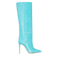 Stiletto Heel Knee High Boots