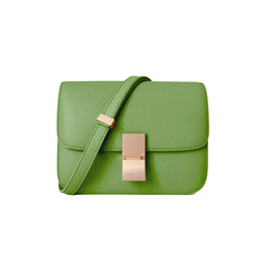 Metal Lock Cross Body Bag