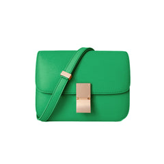 Metal Lock Cross Body Bag