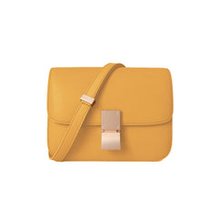 Metal Lock Cross Body Bag