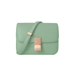 Metal Lock Cross Body Bag