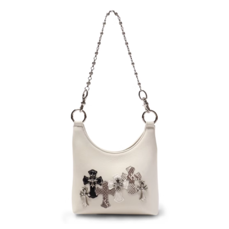 Cross Embellished Cross Body Bag