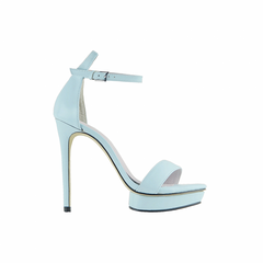 Platform Leather High Heel Sandals - 12cm