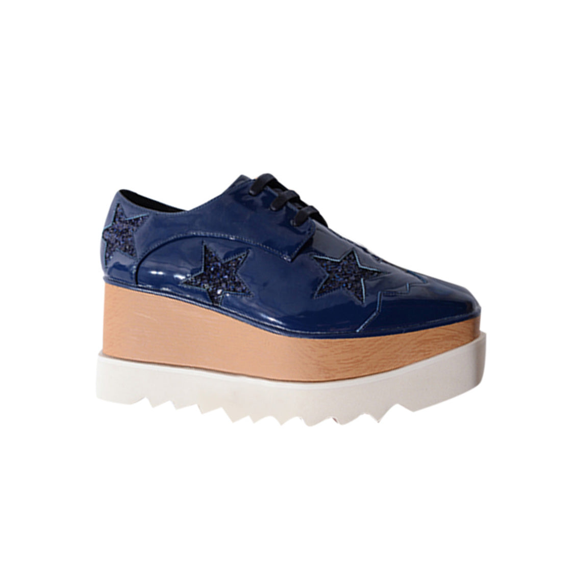 Star Lace Up Oxfords Platform Sneakers