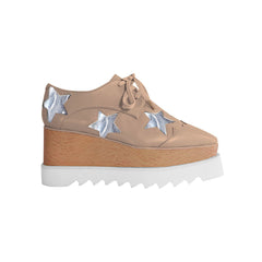 Star Lace Up Oxfords Platform Sneakers