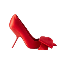 Bow High Heel Pumps